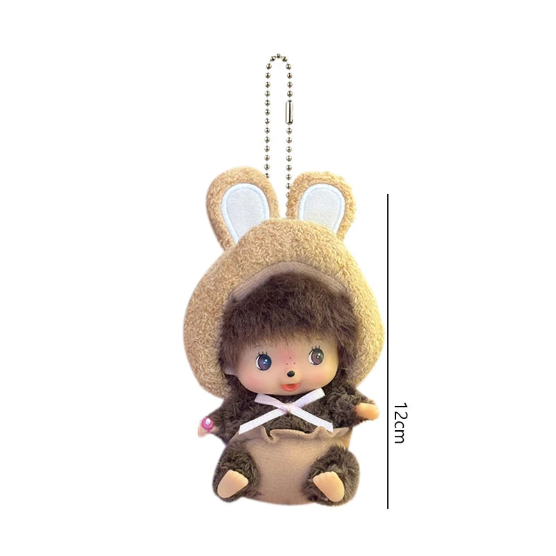 Monchhichi Plush Keychain Bag Charm