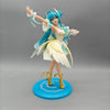 PVC figure of Hatsune Miku Swan in a white and light blue ballet outfit with flowing hair