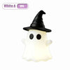 Glow-in-the-Dark Mini Ghost Figurine for Halloween Décor