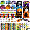 A collection of 168 Halloween stationery items including trick-or-treat bags and themed products.