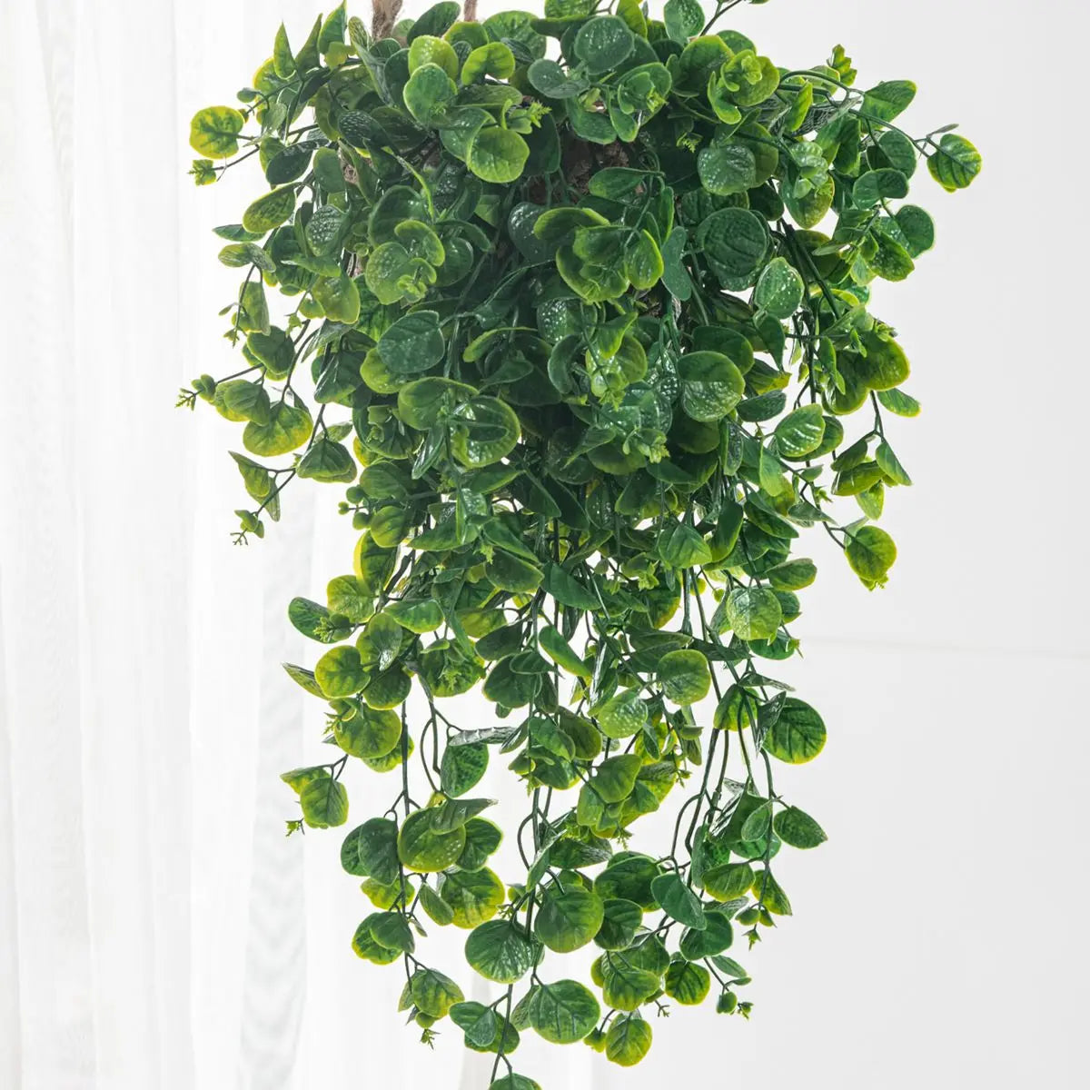 Artificial ivy garland with pot used as home and event decor