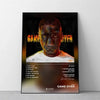 Album cover art for Game Over featuring a close-up portrait of a man with dark skin and a beard.
