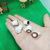 Miniature Dollhouse Food Set with Snacks, Cakes, Drinks & Wine