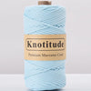 4mm Polyester Macrame Cord - 300g Spool for Knitting & DIY Crafts