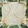 Silky Polyester Backdrop Drapes for Weddings & Events