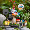 Solar-Powered Gnome Statue Light for Garden & Patio