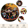 Day of the Dead Skull Print Tablecloth – Waterproof & Festive