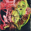 A diamond painting kit featuring a portrait of Chucky the horror doll.