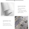 Product material information showing canvas features like specular waterproof, fade resistance, and fabric density.