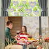 Rainbow Suncatcher window stickers featuring cat and butterfly designs displayed on a window.