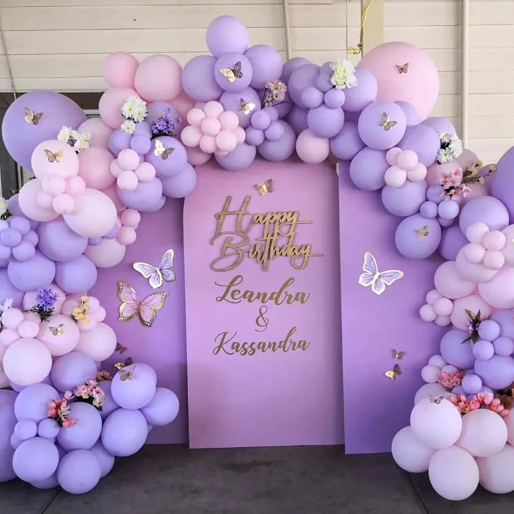 Retro Pastel Latex Balloons for Parties & Celebrations