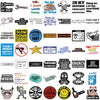 A collection of funny decals and stickers for laptops, bottles, and car surfaces