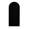 Black double-sided arch backdrop cover