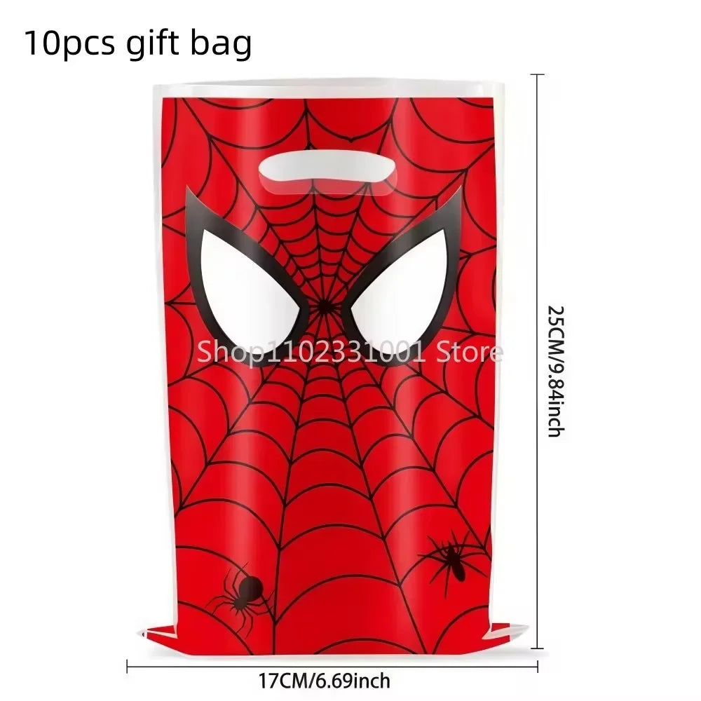 Superhero Birthday Party Tableware and Decoration Kit