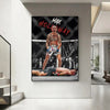 Aesthetic MMA Fighter Wall Art Poster – Waterproof & Easy to Stick