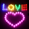 Flameless LED Tealight Candles with Warm Glow
