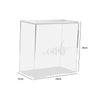 A clear acrylic gift box with a lid and a tray inside, used for events.