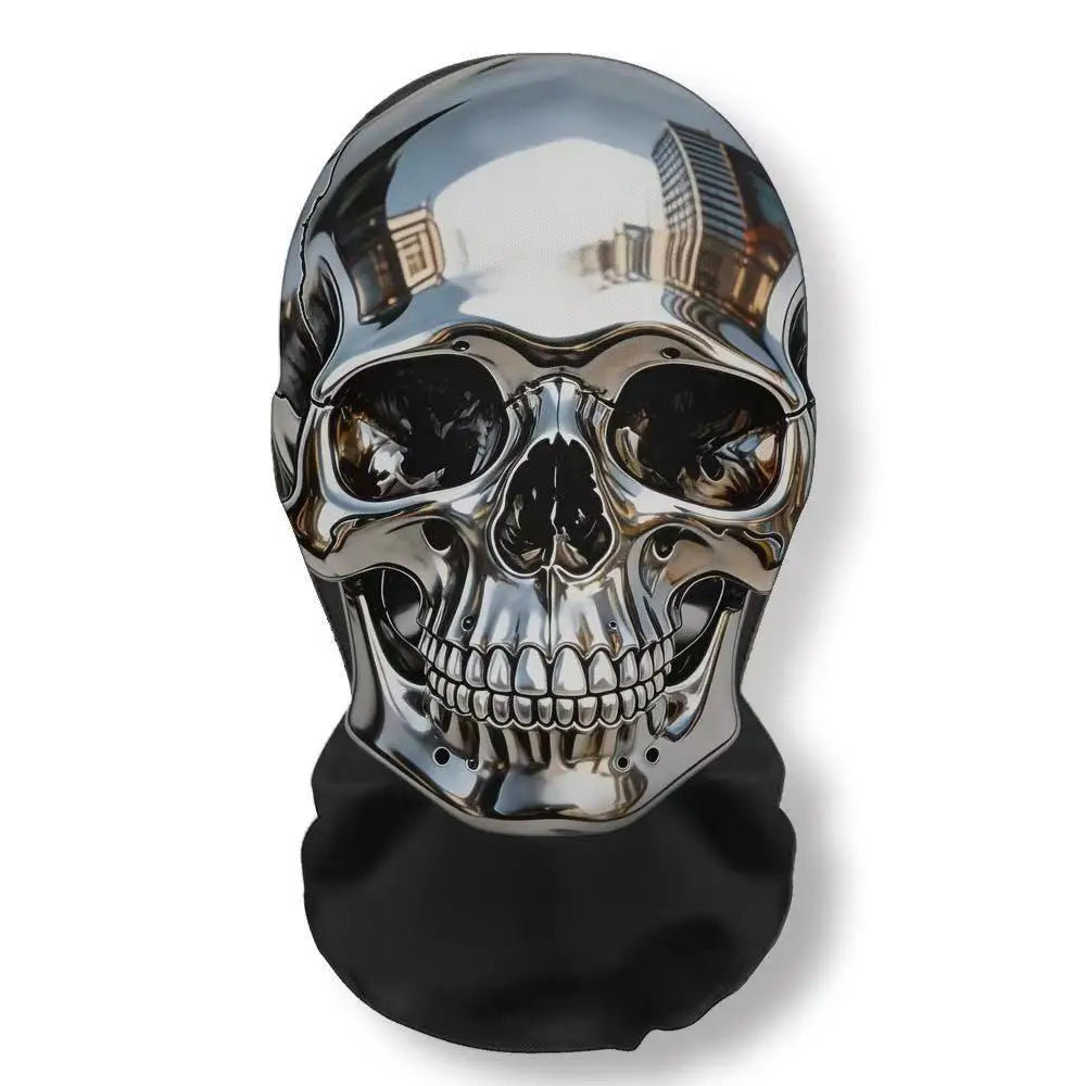 3D Scary Skull Horror Face Mask for Halloween