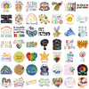 An inspirational motivational sticker pack featuring various sayings like Be Kind and Choose Kindness on colorful designs.
