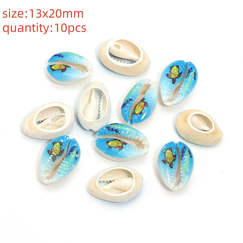 Natural Sea Snail Shell Beads for DIY Jewelry Making