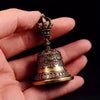 Tibetan Bronze Decorative Bell with Keychain