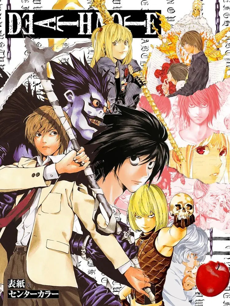 Death Note Anime Canvas Wall Art - Yagami Light Poster