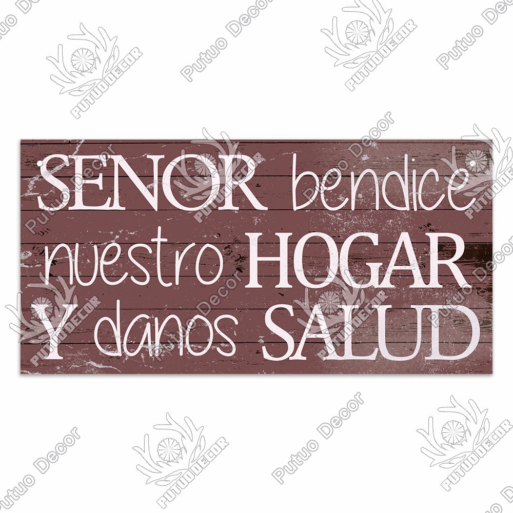 Personalized Wooden Family Sign for Home Wall Décor