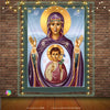 Virgin Mary & Jesus Nativity Wall Tapestry