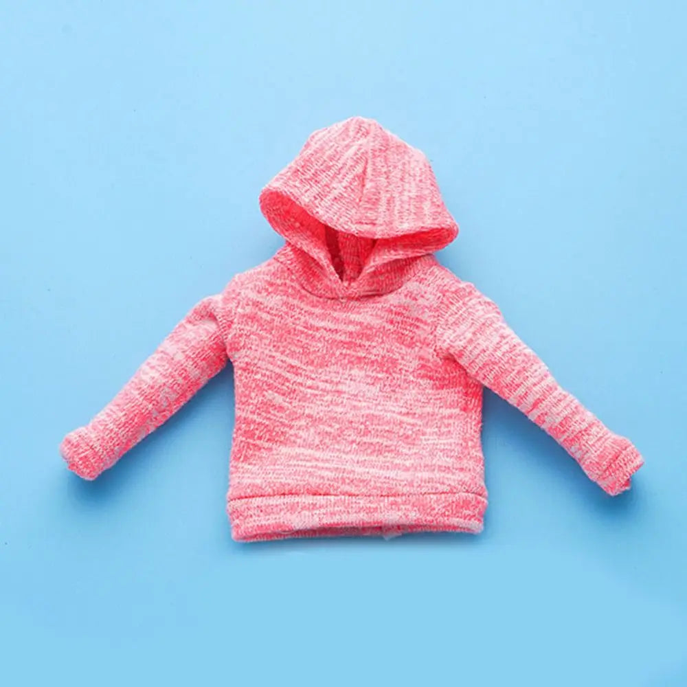 1/6 Scale Doll Hoodie Sweatshirt – Candy Color Fashion Top