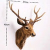 Rustic Faux Deer Head Wall Décor with Antlers
