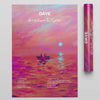 A vibrant pink and purple aesthetic hip hop album cover featuring the title Dave and lyrics We're All Alone In This Together.
