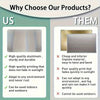 Comparison chart showing advantages of a product over another, highlighting durability and suitability for indoor/outdoor use