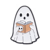 Halloween Enamel Pins Set - Cute Ghost, Black Cat, and Pumpkin Brooches for Kids