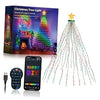 Smart Star-Shaped Christmas String Lights with App Control