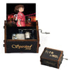 Hand-Cranked Wooden Music Box – Spirited Away Theme