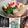 Acrylic Crystal Water Droplet Hairpins for Weddings & Events