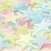 Glow-in-the-Dark Star Wall Stickers (100 Pack)