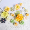 Mixed Silk Rose Artificial Flowers for Home & Wedding Decor