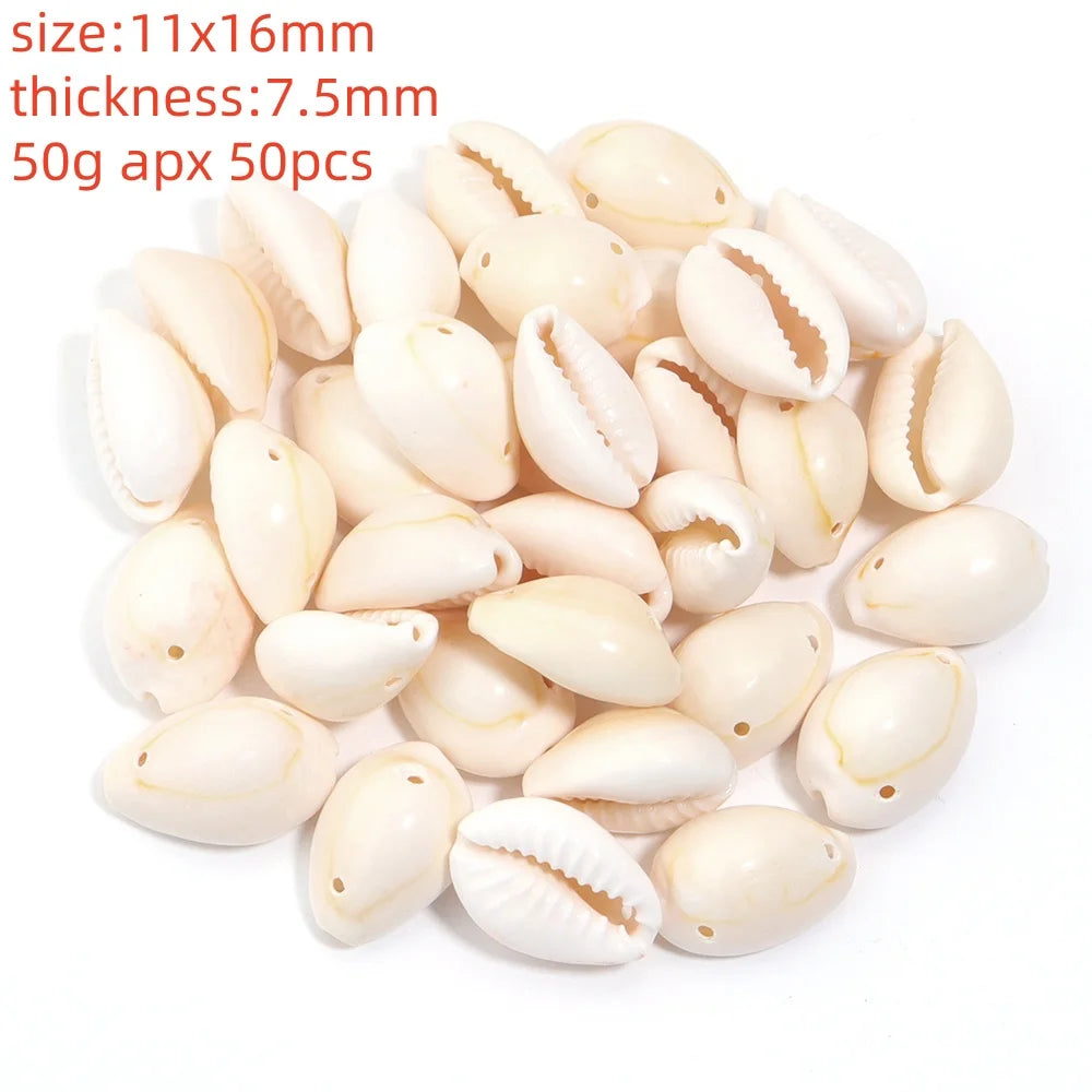 Natural Sea Snail Shell Beads for DIY Jewelry Making