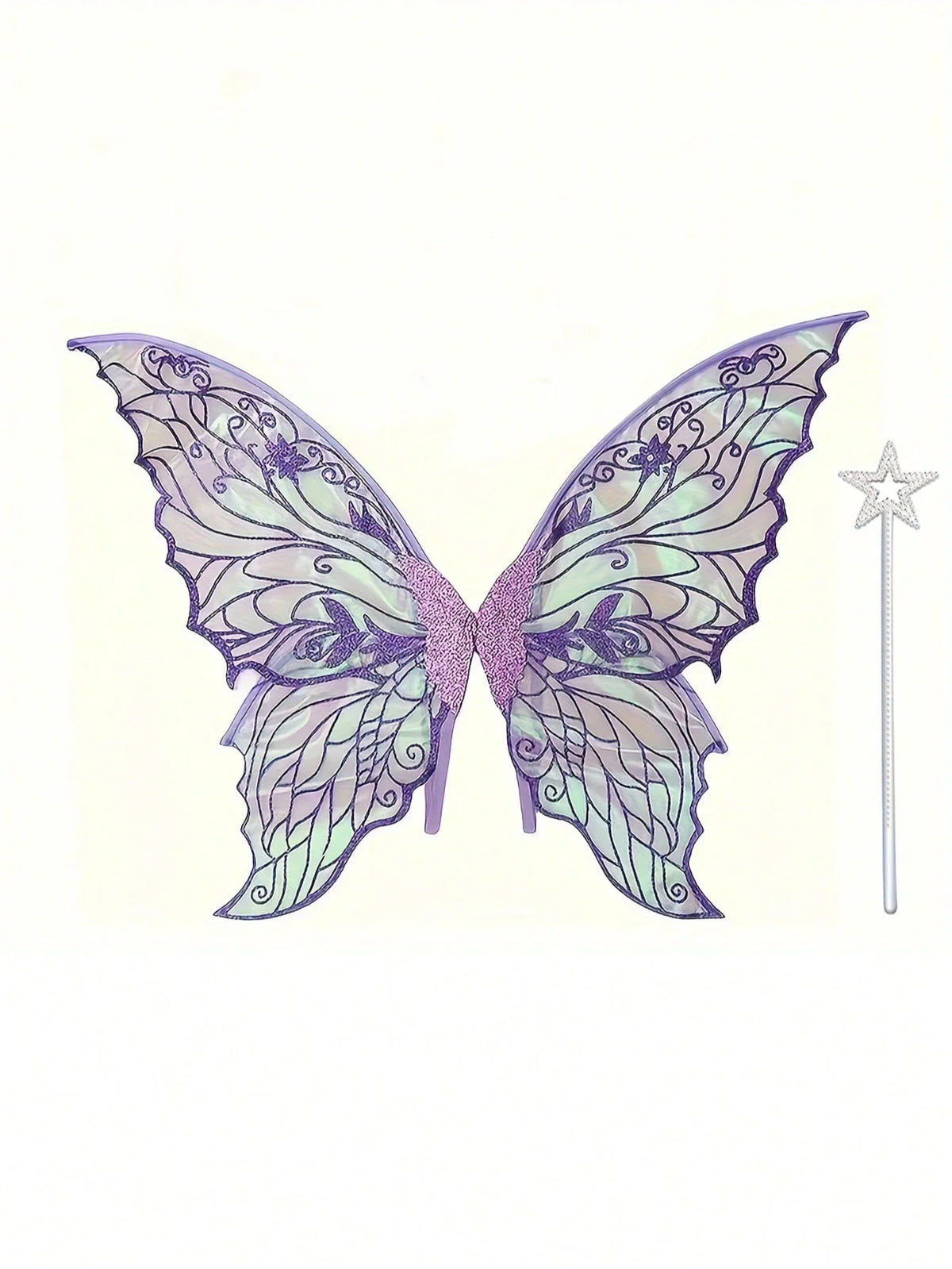 Shimmering Fairy Wings Costume Accessory