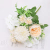 Realistic Silk Peony Artificial Flowers for Weddings & Home Décor