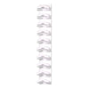 Wall mounted hat storage organizer with multiple slots for holding hats