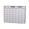 A monthly planner grid labeled with days of the week for planning and note-taking.