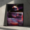 Album cover art for Jupiter's Diary featuring a space scene and title text