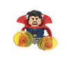 Horror movie icon building blocks set featuring a character with dark hair and a red cape.