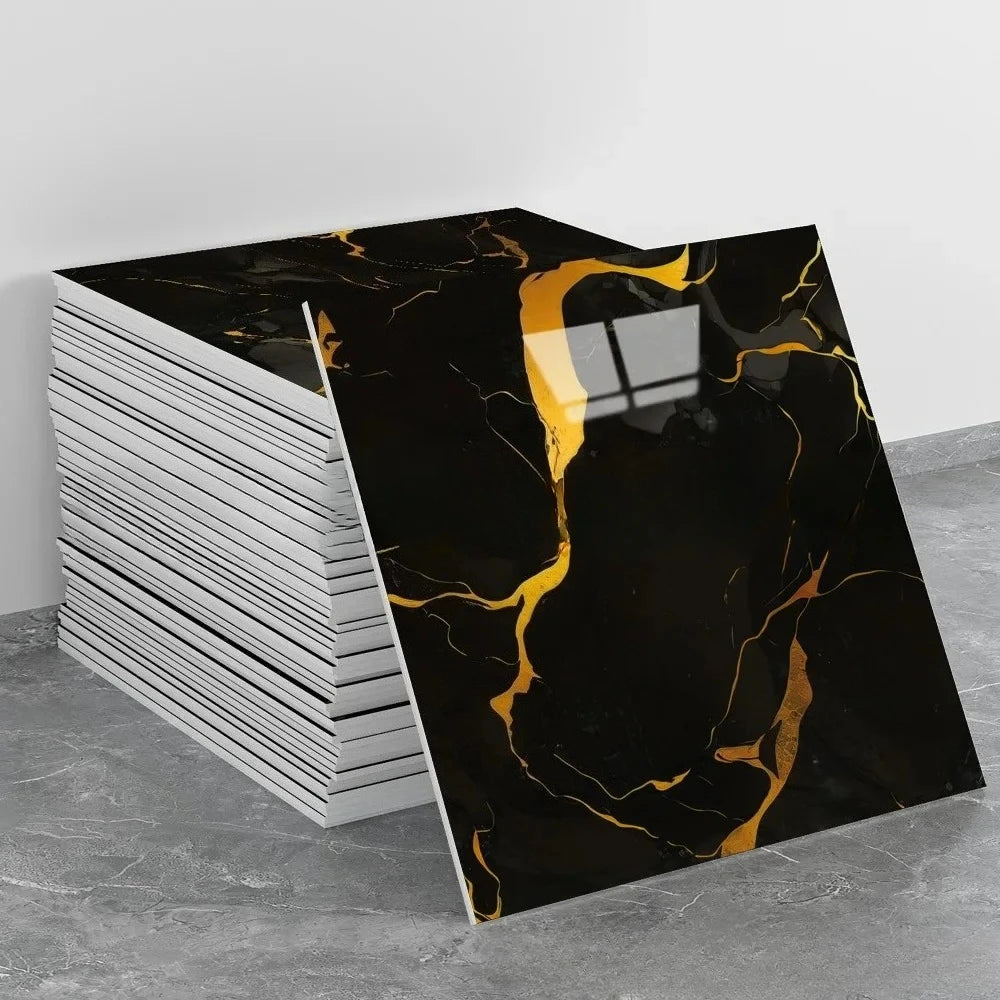 Peel-and-Stick Marble Wall Sticker for Home Decor