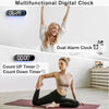Extra Large Digital Wall Clock with LED Display, Date, Temperature, and Timer