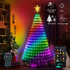 Smart Star-Shaped Christmas String Lights with App Control