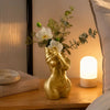 Abstract Female Torso Resin Vase
