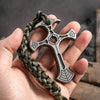 Cross Pendant Self-Defense Tool with Bottle Opener